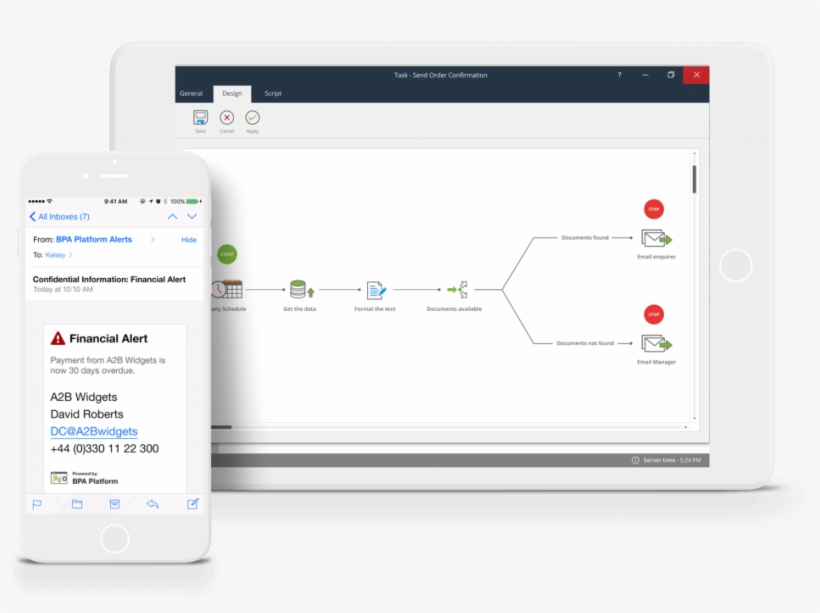 Notifications & Alerts - Sap Business One Alert Management Mail, transparent png download