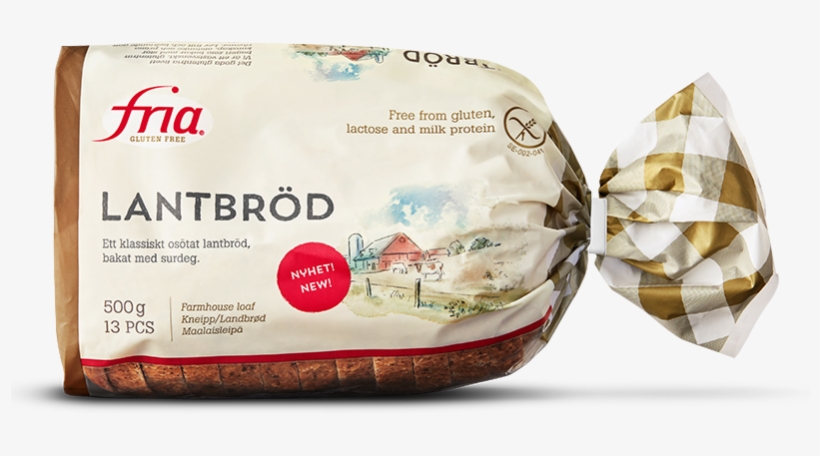 Gluten-free Farmhouse Loaf - Fria+brod+ab Fria Carrot & Rosehip Sliced Loaf, transparent png download