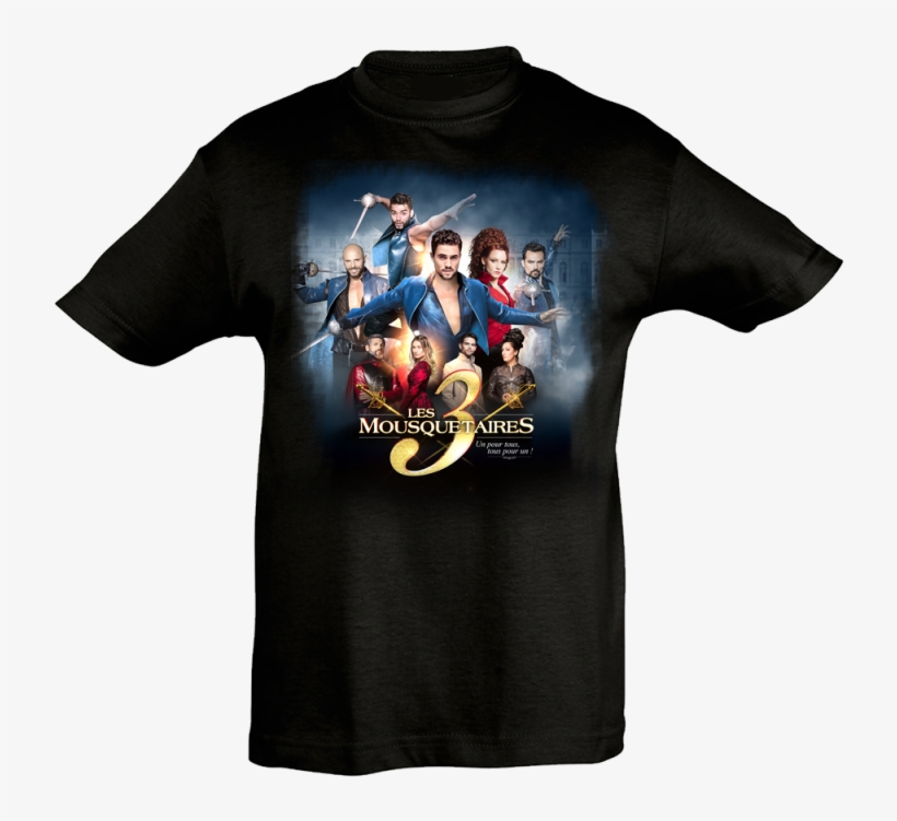T-shirt Affiche Enfant Les 3 Mousquetaires - Les 3 Mousquetaires - Alexandre Dumas, transparent png download