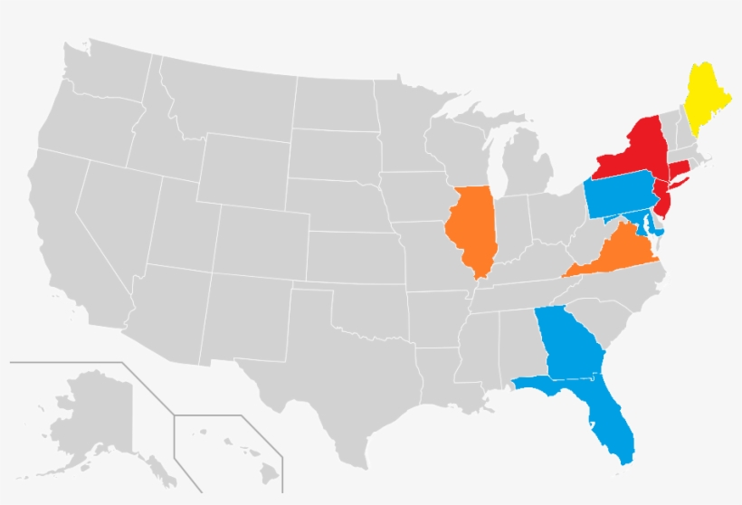 Ebola Quarantine United States - 7 Regions Of America, transparent png download