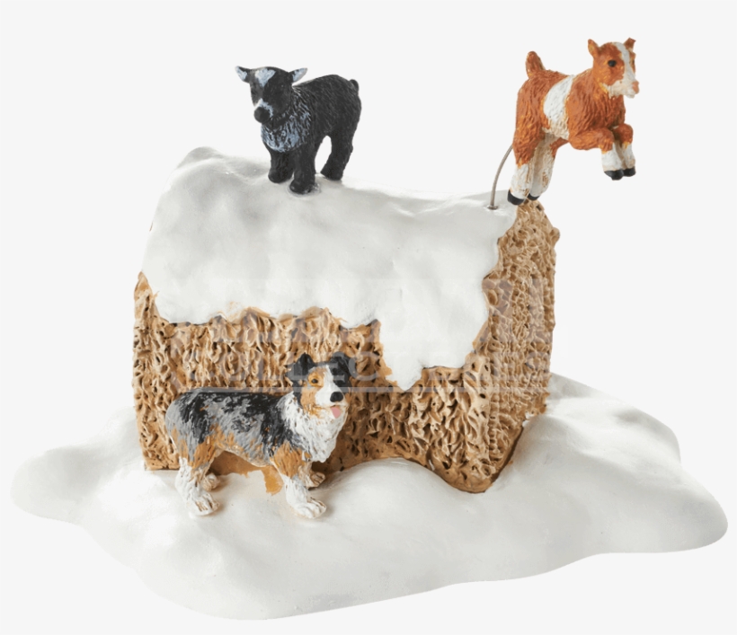 Mistletoe Farm Goats - Department 56 Village Mistletoe Farm Goats Accessory, transparent png download