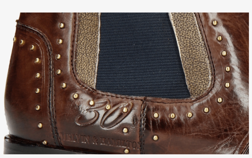 Ankle Boots Daisy 4 Mogano Nappa Aztek Rivets - Melvin & Hamilton, transparent png download