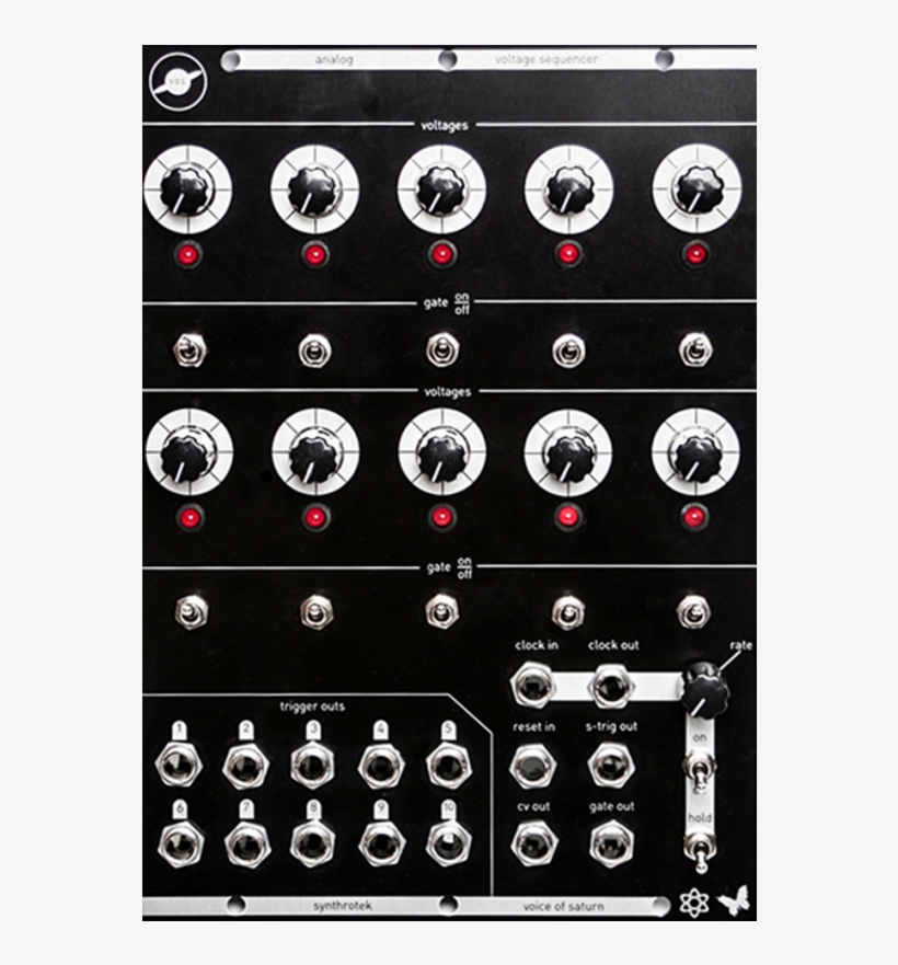 Synthrotek Voice Of Saturn Sequencer, Dcom/mu By Synthcube - Music Sequencer, transparent png download