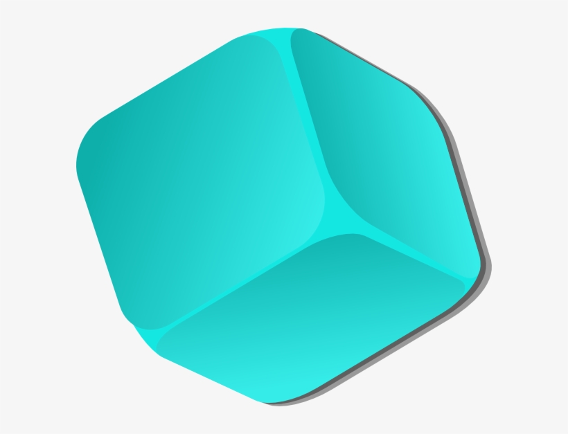 Blue Cube Svg Clip Arts 600 X 547 Px, transparent png download