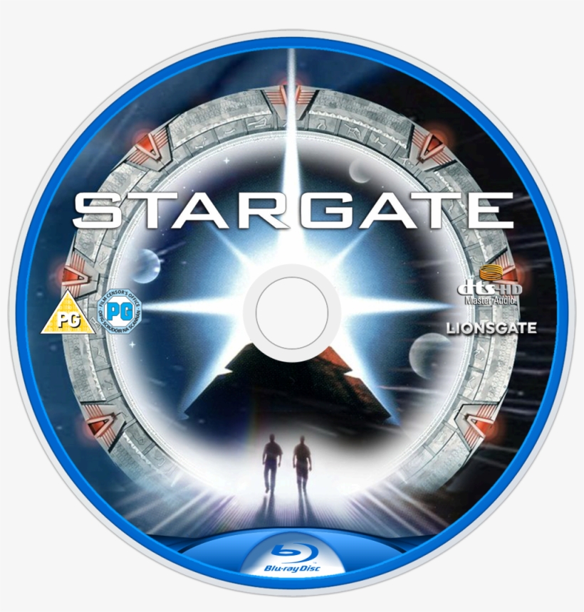 Stargate Bluray Disc Image - Stargate Black Stainless Steel Round Watch, transparent png download