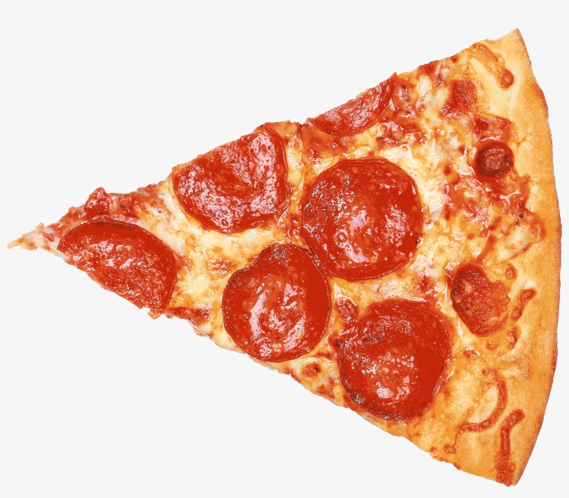 Spinning Pizza Slice - Out Of The Blue Pizza Slice Cushion, transparent png download