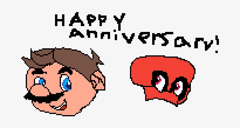Happy Anniversary, Super Mario Odyssey - Super Mario Odyssey, transparent png download