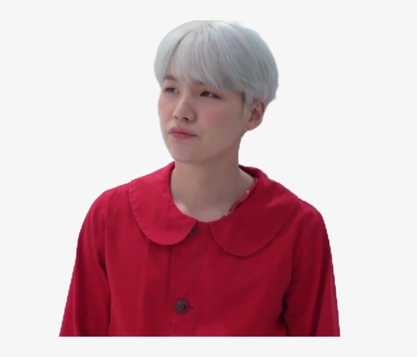 Red Redaesthetic Bts Kpop Bangtanboys Yoongi Minyoongi - Suga, transparent png download