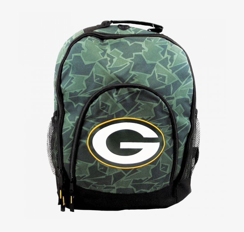 Green Bay Packers Camouflage Rucksack - Laptop Bag, transparent png download