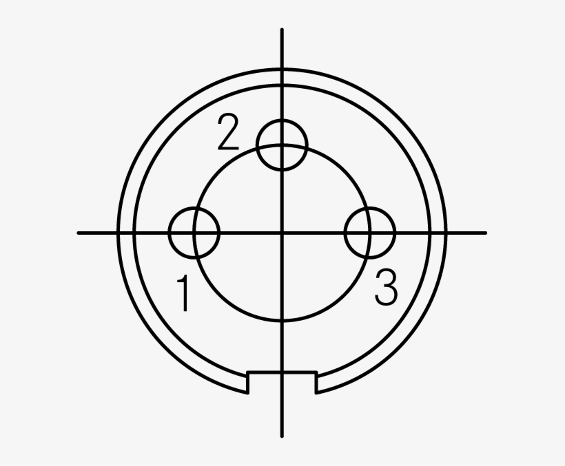 C09131k0031002 Male Cable Connector With Internal Strain - Ragnarok Rune, transparent png download