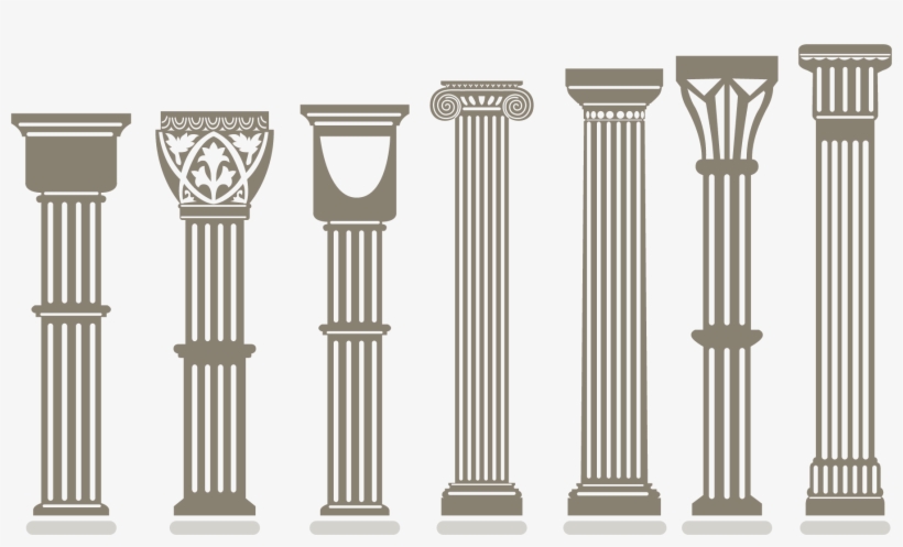 Picture Column Wall Arch - Column, transparent png download