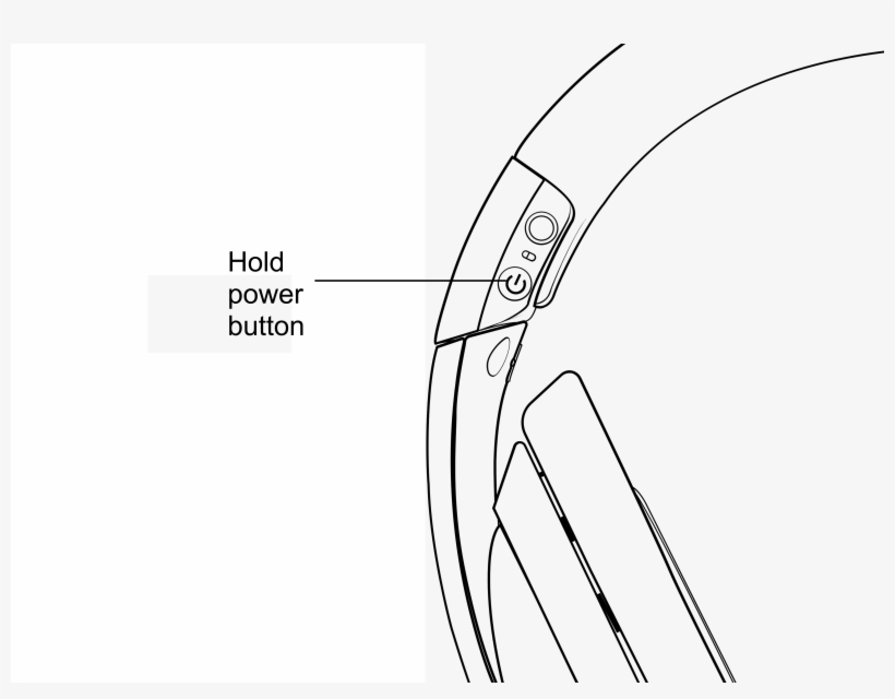 Hold Power Button - Portable Network Graphics, transparent png download