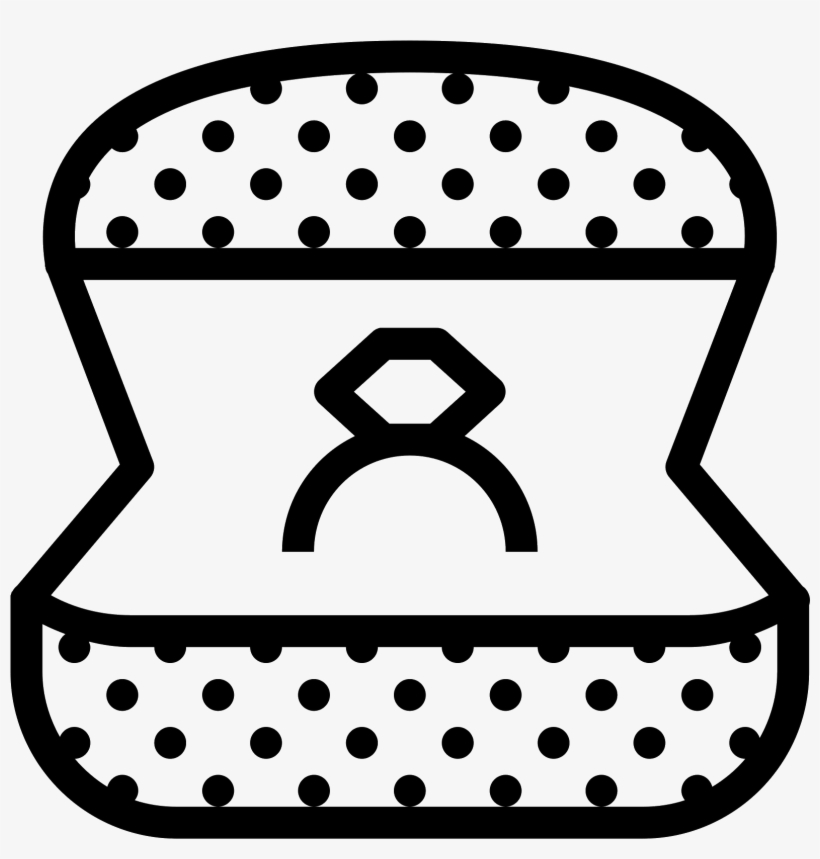 Engagement Ring Icon - ไอคอน แหวน แต่งงาน, transparent png download