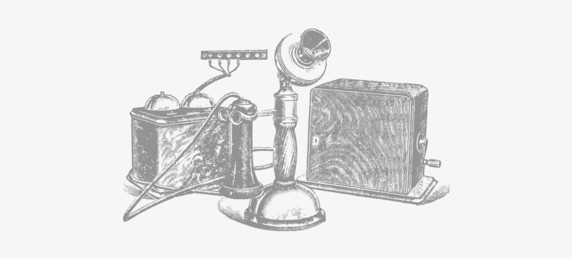 Vintage-phone, transparent png download