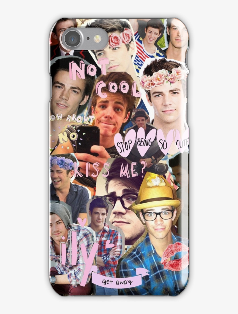 Grant Gustin Collage Iphone 7 Snap Case - Iphone 6 Grant Gustin, transparent png download