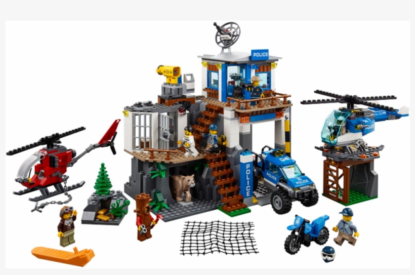 Lego Mountain Police Station, transparent png download