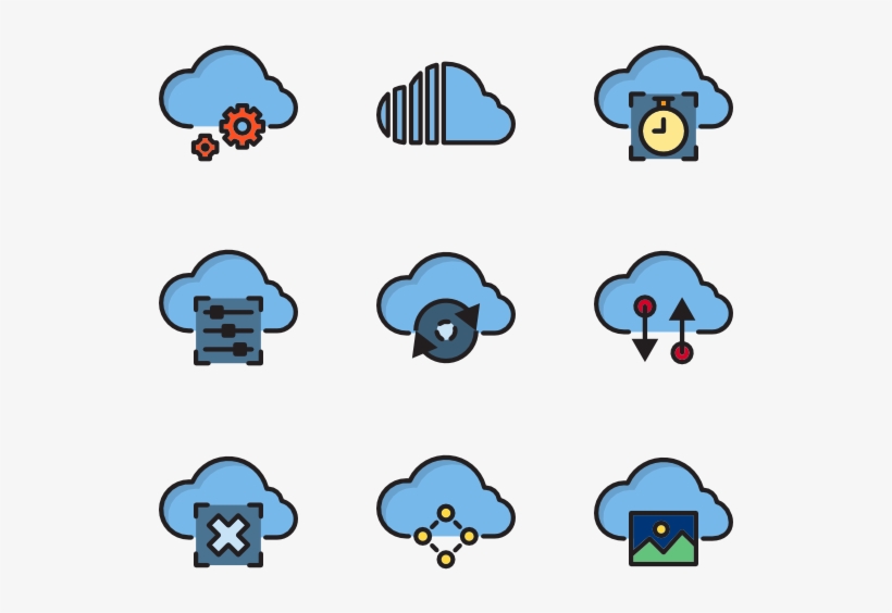 Cloud - Icon, transparent png download