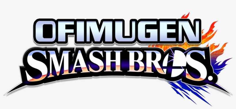 Ofimugen Smash Bros Title - Super Smash Bros Title, transparent png download