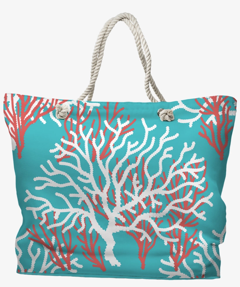 Nassau Coral Tote Bag, transparent png download