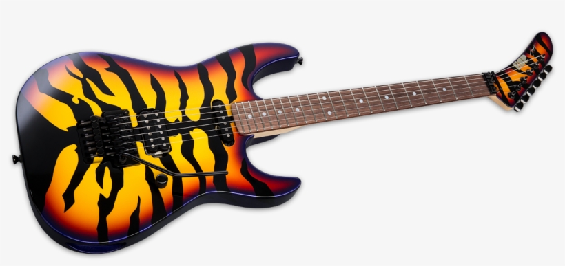 Xlarge - Esp George Lynch Sunburst Tiger, transparent png download