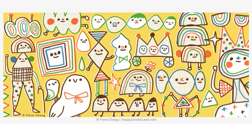 Doodle World © Flora Chang, transparent png download