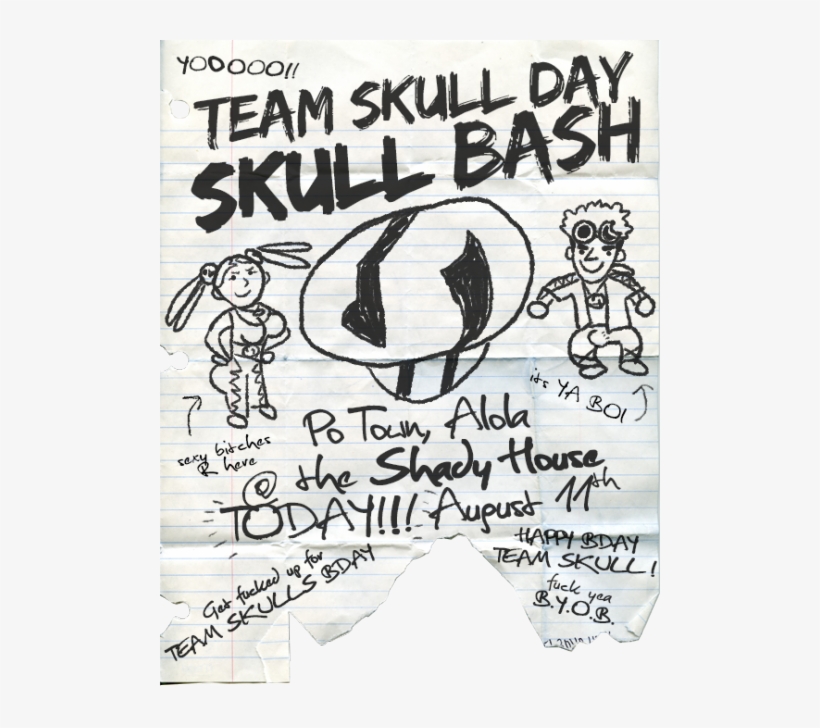 Y'all Celebrated The New Year With Nye Skull Bash, - New Year, transparent png download