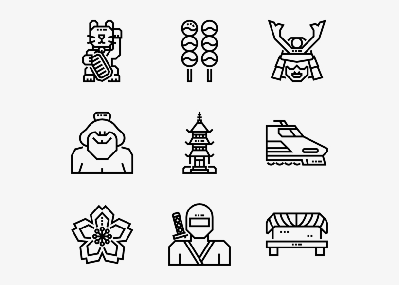 Japan - Wine Icons, transparent png download