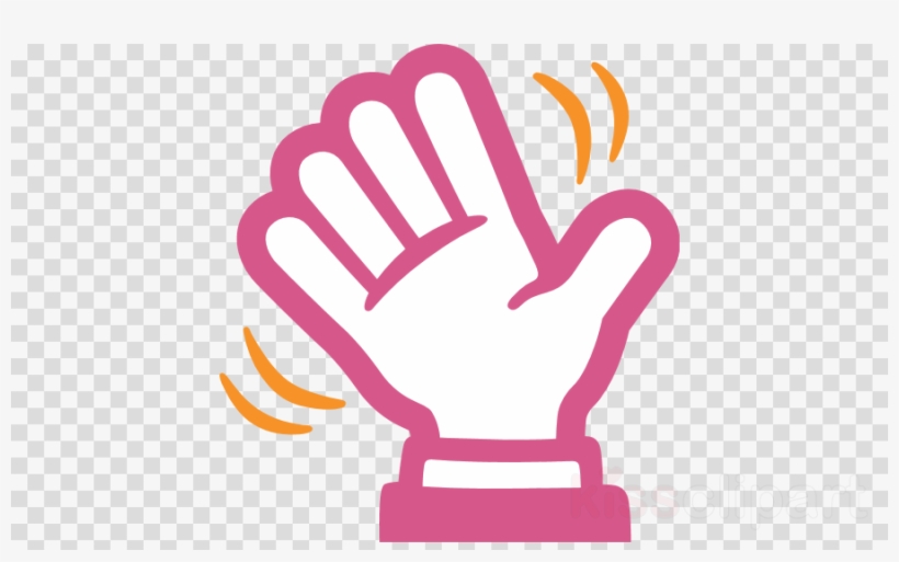 Hello Hand Wave Clipart Wave Clip Art - Wrigley Field Transparent PNG