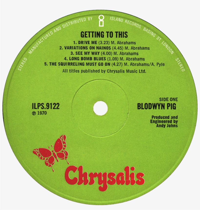 Chrysalis - Jethro Tull Aqualung Vinyl Original, transparent png download