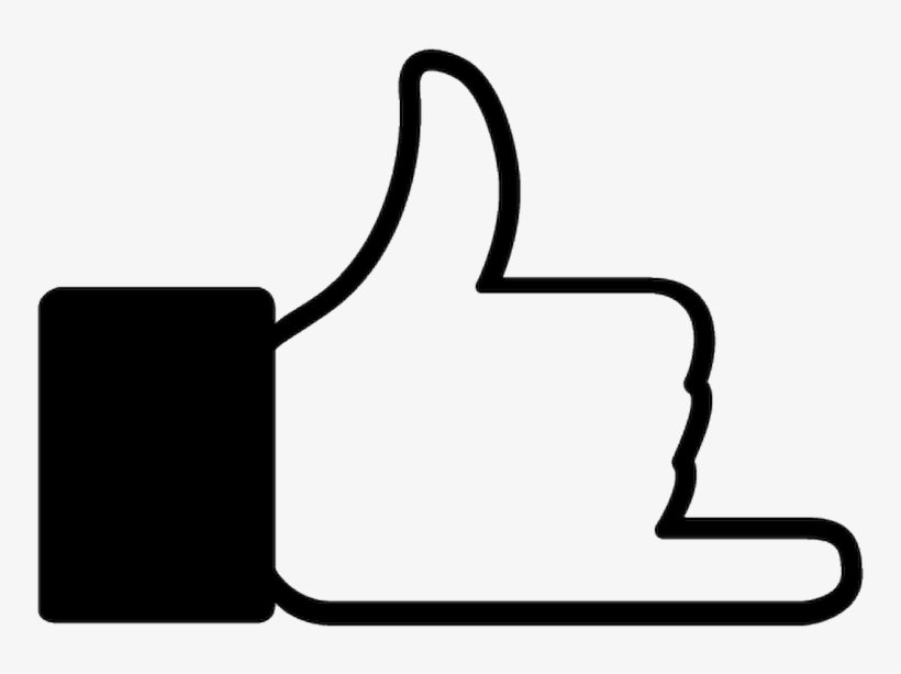 Facebook Hand Shaka Sign Decal - Non Mais Allo Quoi, transparent png download