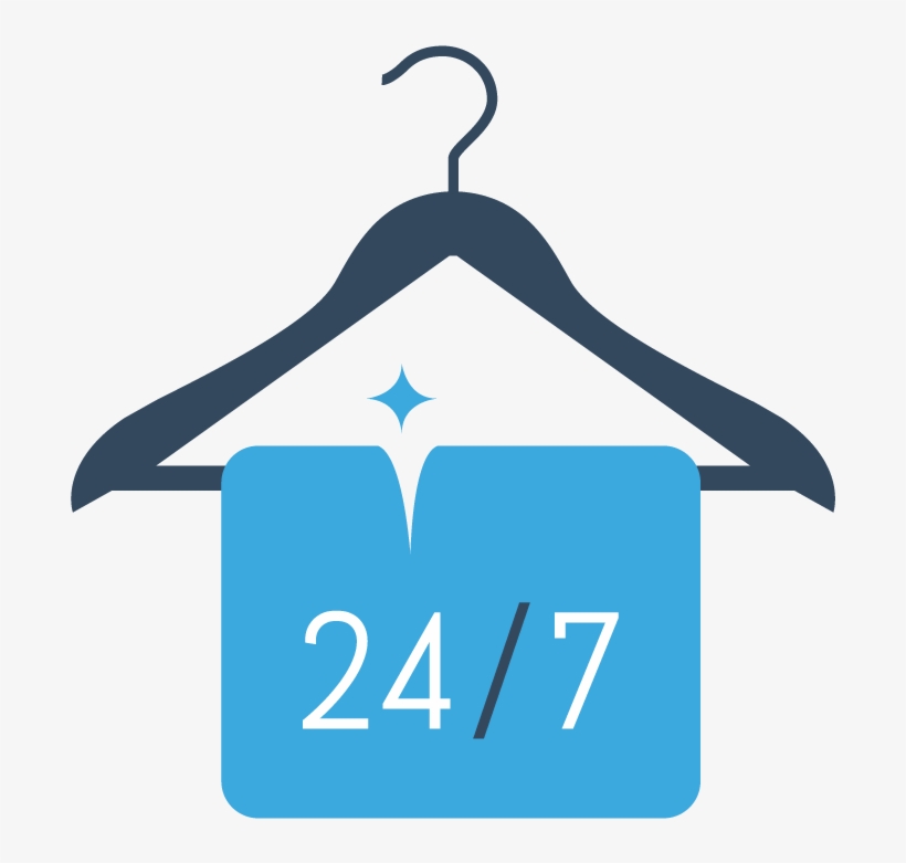 Zoom Into 24/7 Dry Cleaning And Laundry - Laundry, transparent png download