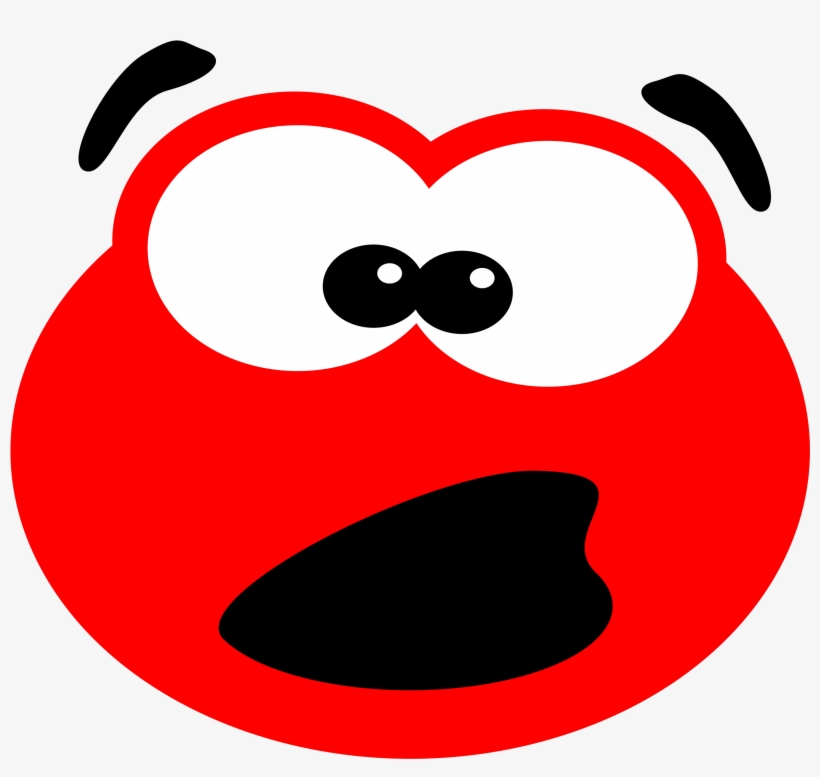 Clipart - Blob Surprised - Clip Art, transparent png download
