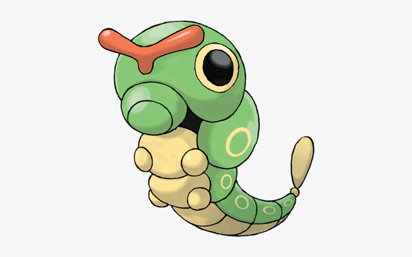 Bulbasaur Profile - 10 - Caterpie - Pokemon Caterpie, transparent png download