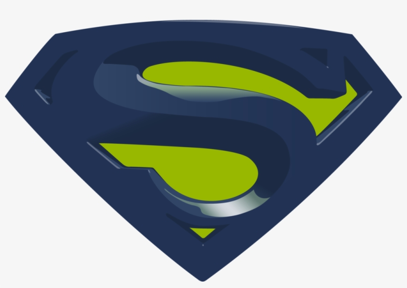 Superman Logo - Superman Logo In Green, transparent png download