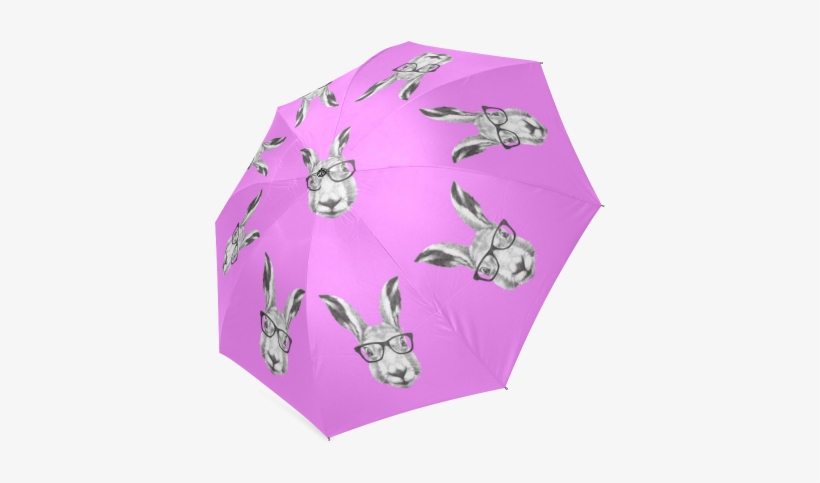 Interestprint Stylish Bunny Rabbit Hippie Pastel Goth - Designart Pt13187-3pv Funny Rabbit With Sunglasses, transparent png download