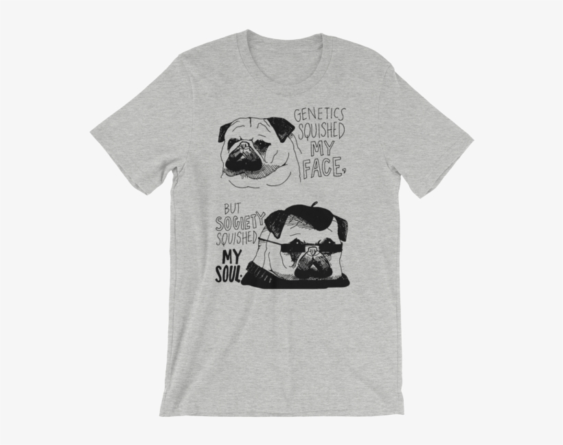 Genetics Squished My Face Short Sleeve Unisex T Shirt - Wakanda Shirts, transparent png download