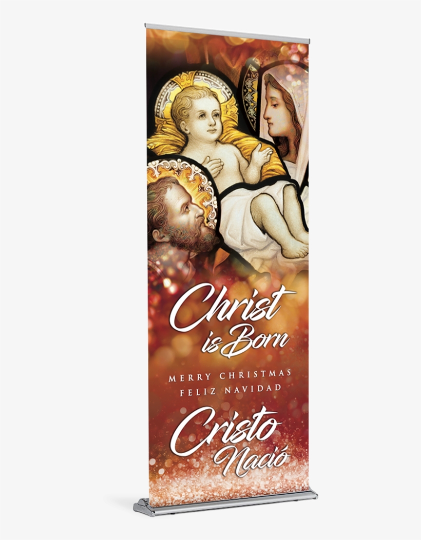 Christmas Banner Christmas Banner - Holy Family Note Cards (pk Of 20), transparent png download