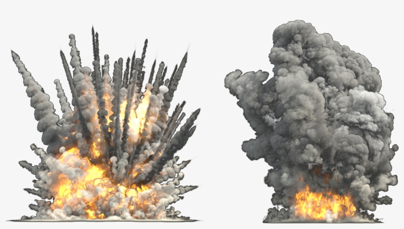 Explosion Png Clipart - Explosion Blast Response Of Composites, transparent png download