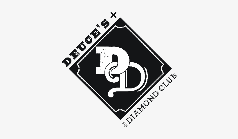 Homeplate Deuces & The Diamond Club - Deuces And The Diamond Club Logo, transparent png download