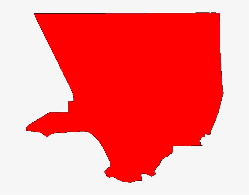 The State Of The Union - Los Angeles Map Png, transparent png download