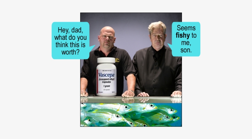 Cable Tv Star Rick Harrison Is Now Officially A Celebrity - Vascepa Fish Oil, transparent png download