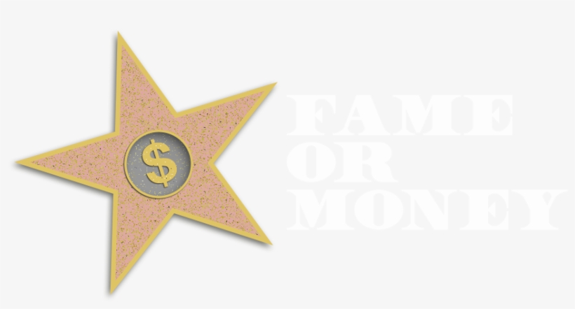 Fame Or Money - Stella Mccartney Star White Bag, transparent png download
