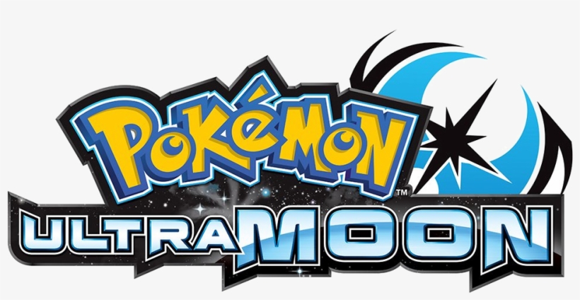 Pokémon Ultra Moon English Logo - Nintendo Pokemon Ultra Moon, transparent png download