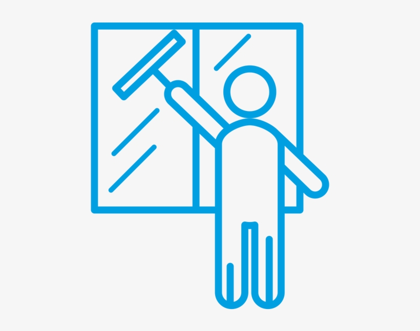 Window Cleaning - Commercial Cleaning, transparent png download