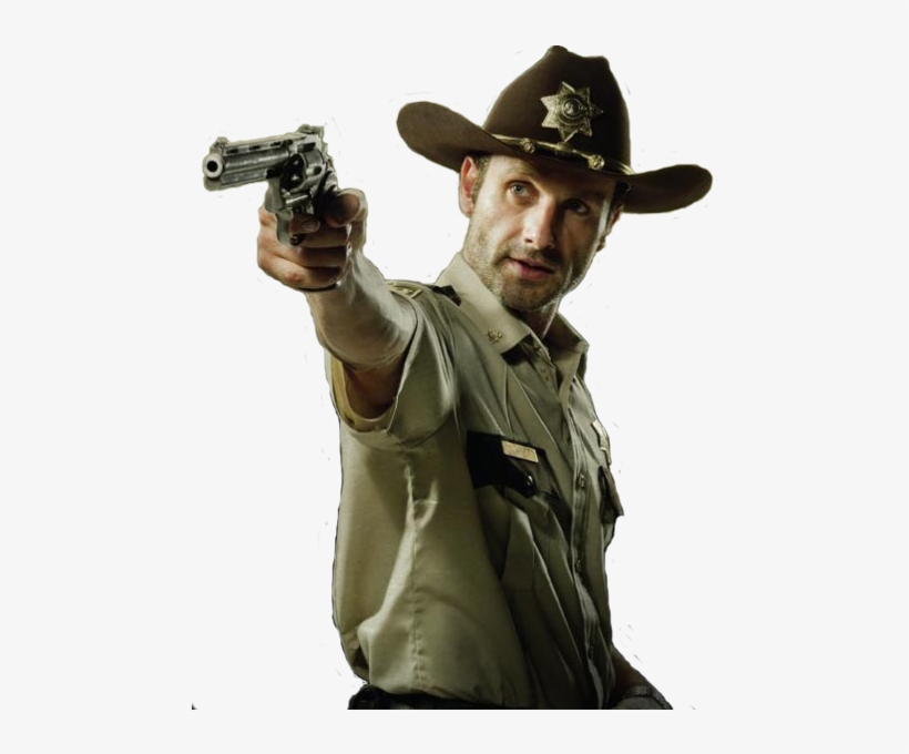 Png Rick - Walking Dead Rick Sheriff, transparent png download