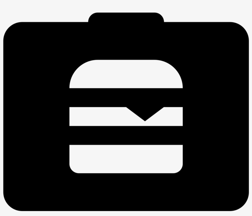 Lunchbox Icon - Sign, transparent png download