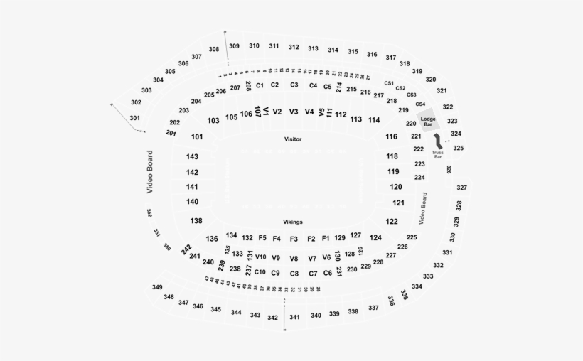Green Bay Packers Tickets - U.s. Bank Stadium, transparent png download