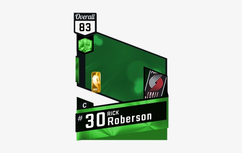 '71 Rick Roberson Emerald Card - Graphic Design, transparent png download