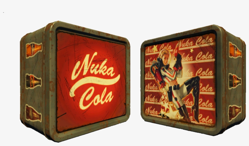 Fo4nw Nuka-cola Lunchbox - Fallout 4 Nuka World Tin Tote, transparent png download