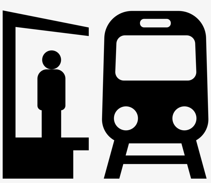 Railway Station Clipart Png - Railway Station Icon Png, transparent png download